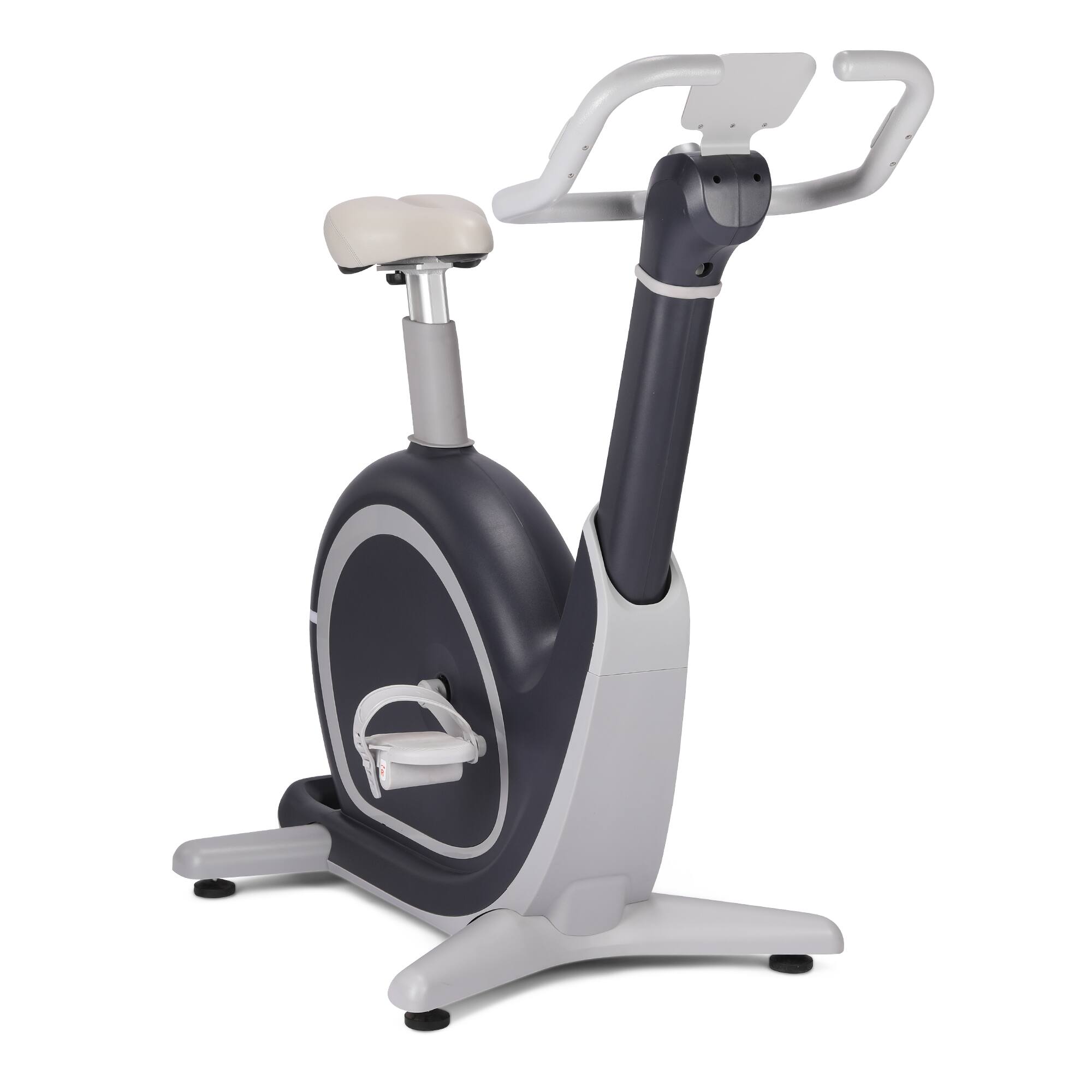 Alt View 5. TROPOW - Stationary Exercise Upright Bike, 350 Lbs Heavy-Duty Frame - black.