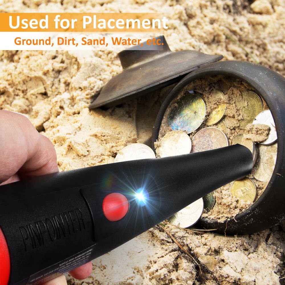 Used for Placement  
Ground, Dirt, Sand, Water, etc.  
PINPOINTER