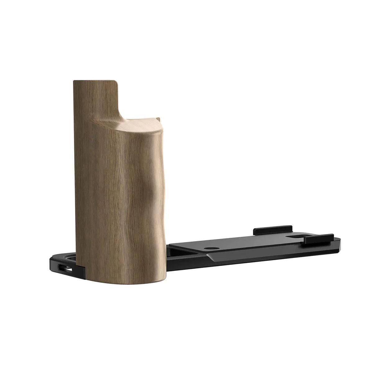 Front. Freewell - Freewell Wooden L-Bracket Handheld Grip for Fujifilm X100VI Camera, Black.