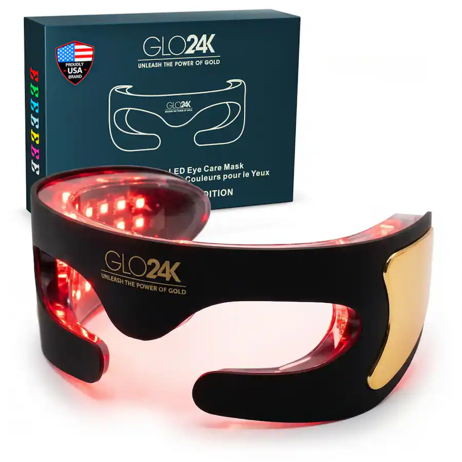 Colors In Roder For Led GLO24K Bionic 7 Color LED Eye Care Mask - Best Buy