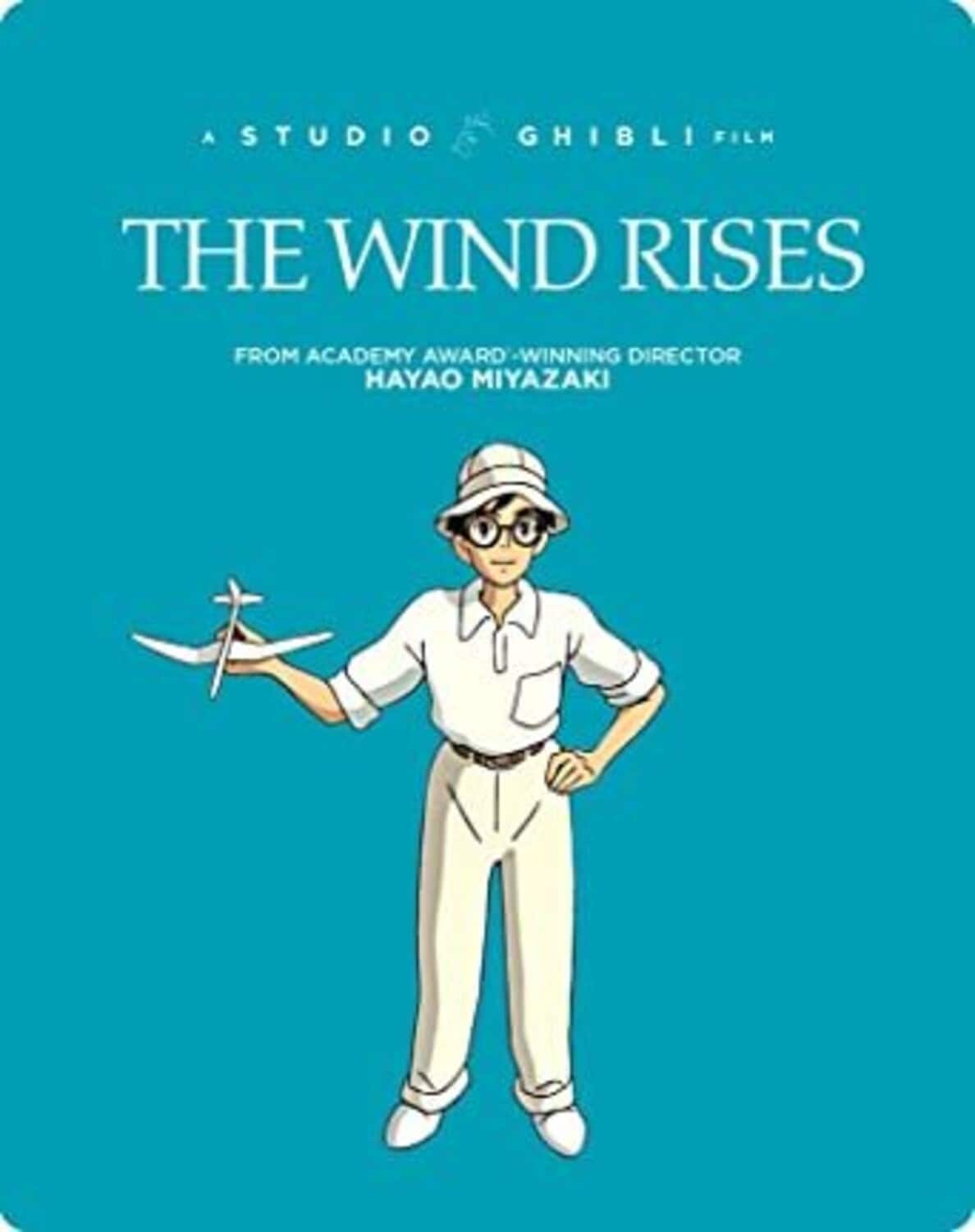 Front. The Wind Rises (Steelbook)   - BLU-RAY.
