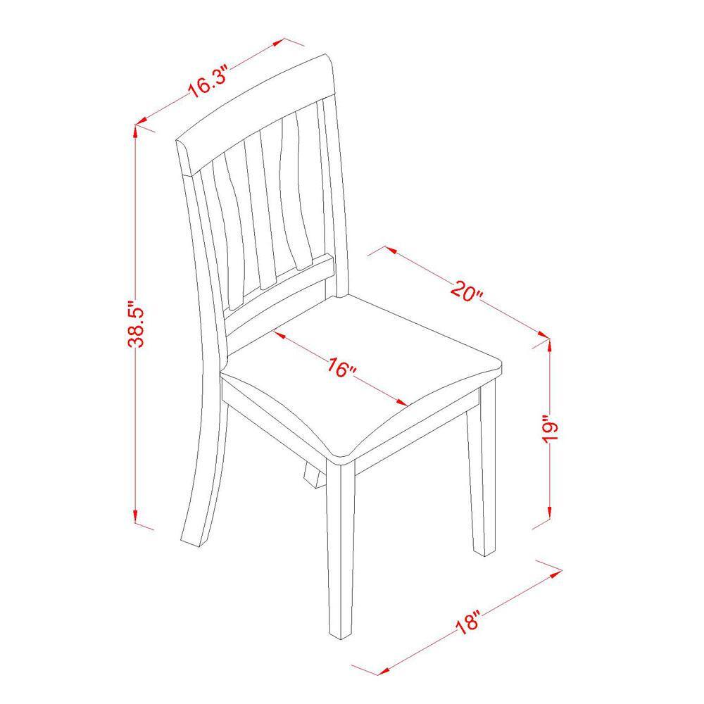 16.3"  
38.5"  
16"  
20"  
19"  
18"