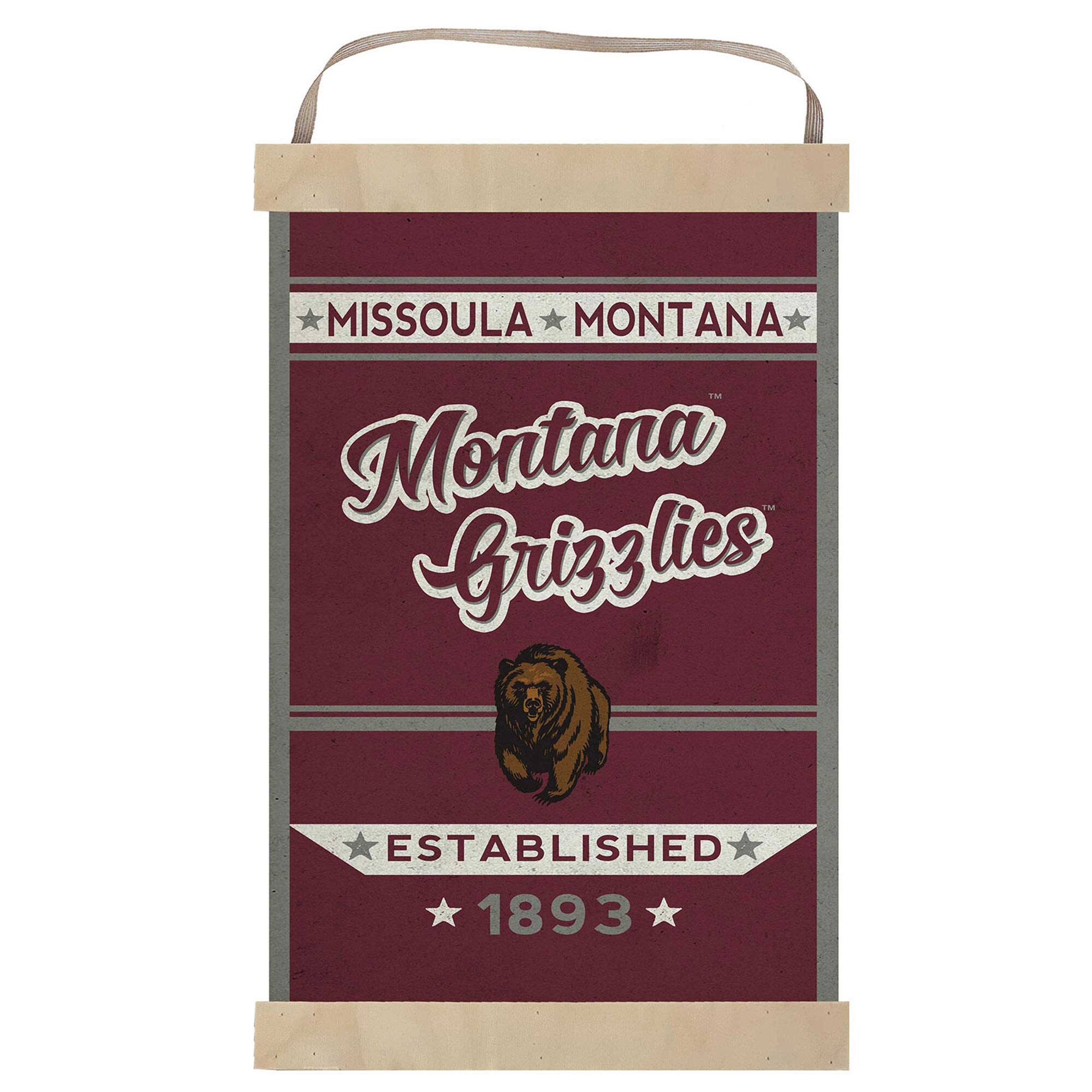 MISSOULA MONTANA  
Montana Grizzlies  
ESTABLISHED 1893
