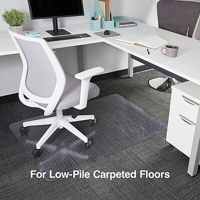 For Low-Pile Carpeted Floors