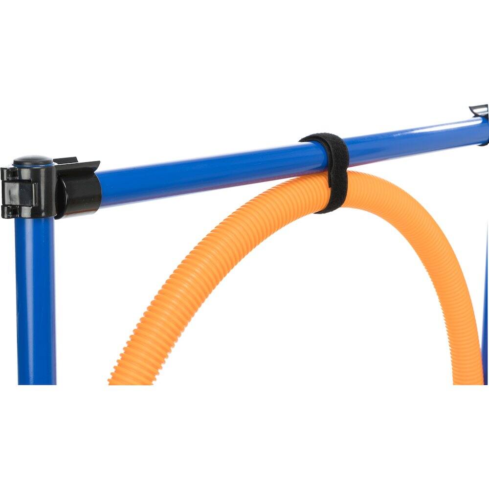 Alt View 2. TRIXIE - Dog Agility Jumping Ring Training  Set - Blue/Orange.