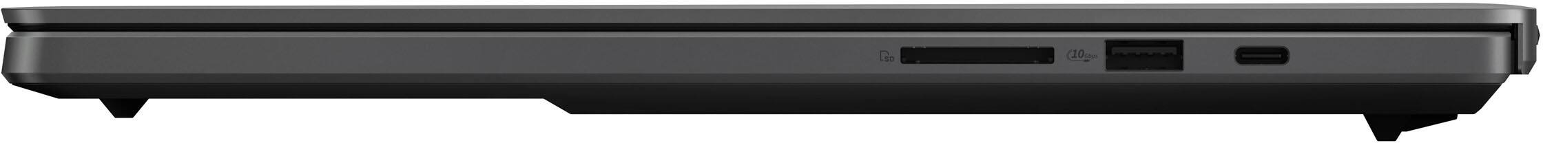 Alt View 13. ASUS - ROG Zephyrus G16 16" OLED 3K 240Hz Gaming Laptop - Intel Core Ultra 9 386H 2026 - 32GB RAM - RTX 5080 - 1TB SSD - Eclipse Grey.