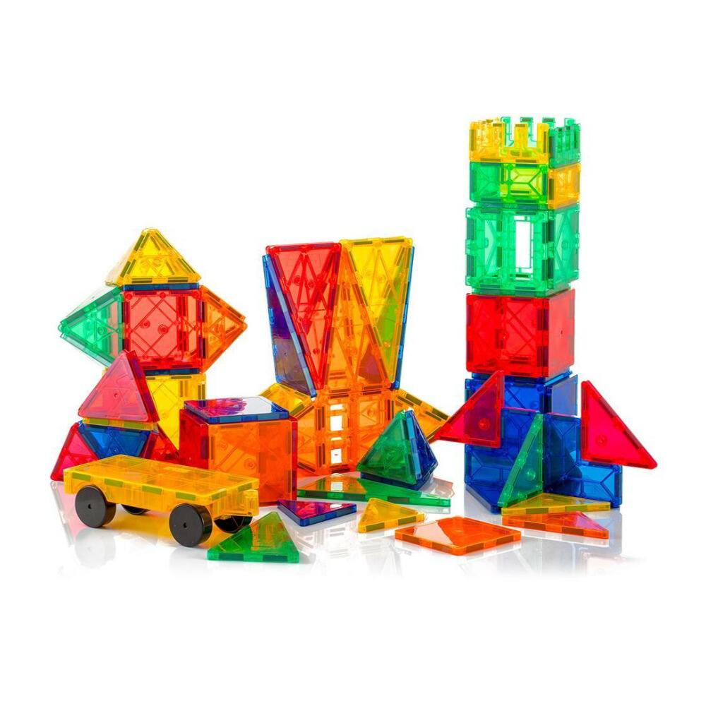 Left. Tytan - Tytan Magnetic Tiles and Building Blocks Set (60-Piece).