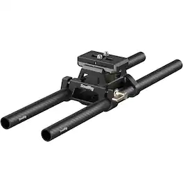 Smallrig - Arca-Type Mount Plate with 15mm Dual Rod Clamp