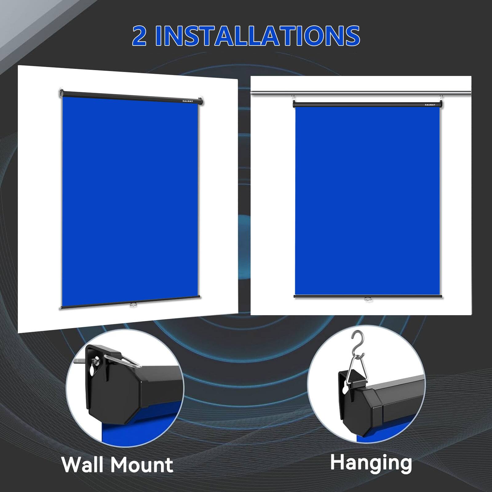 2 INSTALLATIONS Wall Mount Hanging