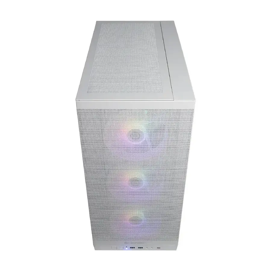 Alt View 13. CyberPowerPC - Gamer Supreme Gaming Desktop - Intel Core Ultra 9 285 - 32GB Memory - NVIDIA GeForce RTX 5070 12GB - 2TB PCIe 4.0 SSD - White.