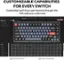 Customizable Capabilities for Every Switch
Customize each keys and macros through the VIA software with ease.
VIA KeyMap Layer 0 1 2 3
Configure Key Tester Design Settings
Keychron V1 Macros
Lighting
Save + Load esc F1 . F2 a F3 :1: 14 - FS
A F6 F7 H FS . FF C FES 4 F12 del ani 1 a 2 F 3 S 4 % 5 6 & 7 E I 9 I D backspace pgup tab Q W E R T Y U O P I 1 I pgdn caps lock A 5 D F G H K L enter home e shift Z x C V 8 N M 1  e shift control option 3 fn ctrl: BASIC MEDIA
Esc A  C D E F G H :  L M
MACRO LAYERS N 0 F Q R S T U V  x Y Z I 2  3
SPECIAL QMK LIGHTING CUSTOM  4 % 5 : I 6 & 7  F1 I 9 F2 I D F3 F4 F5 FE I I F7 I 1 F8 I F9 F10 F11 F12
Remap Each Key Macro Commands
