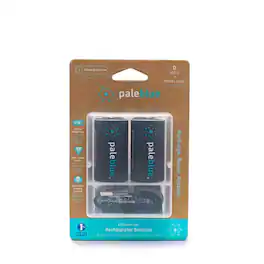 Paleblue - Pale Blue Earth D Lithium Batteries 2 pk Clamshell
