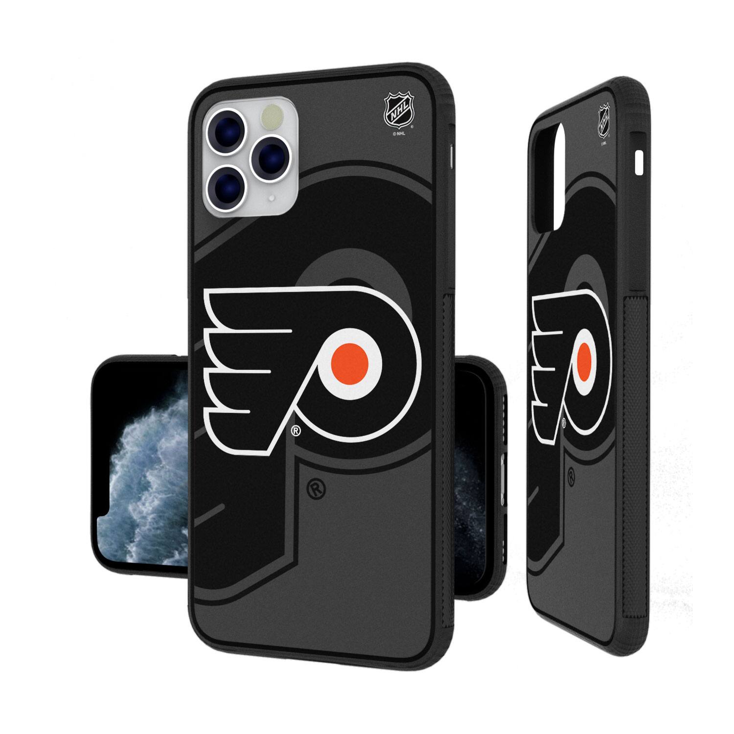 Alt View 2. Keyscaper - Philadelphia Flyers iPhone Bump Ice Case - 14 Pro - Multicolor.