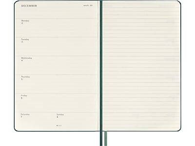 Alt View 4. Moleskine - 2024-2025 Limited Edition Harry Potter Alohomora 5" x 8.25" Academic & Calendar Weekly Planner, Pine Green - Pine Green.