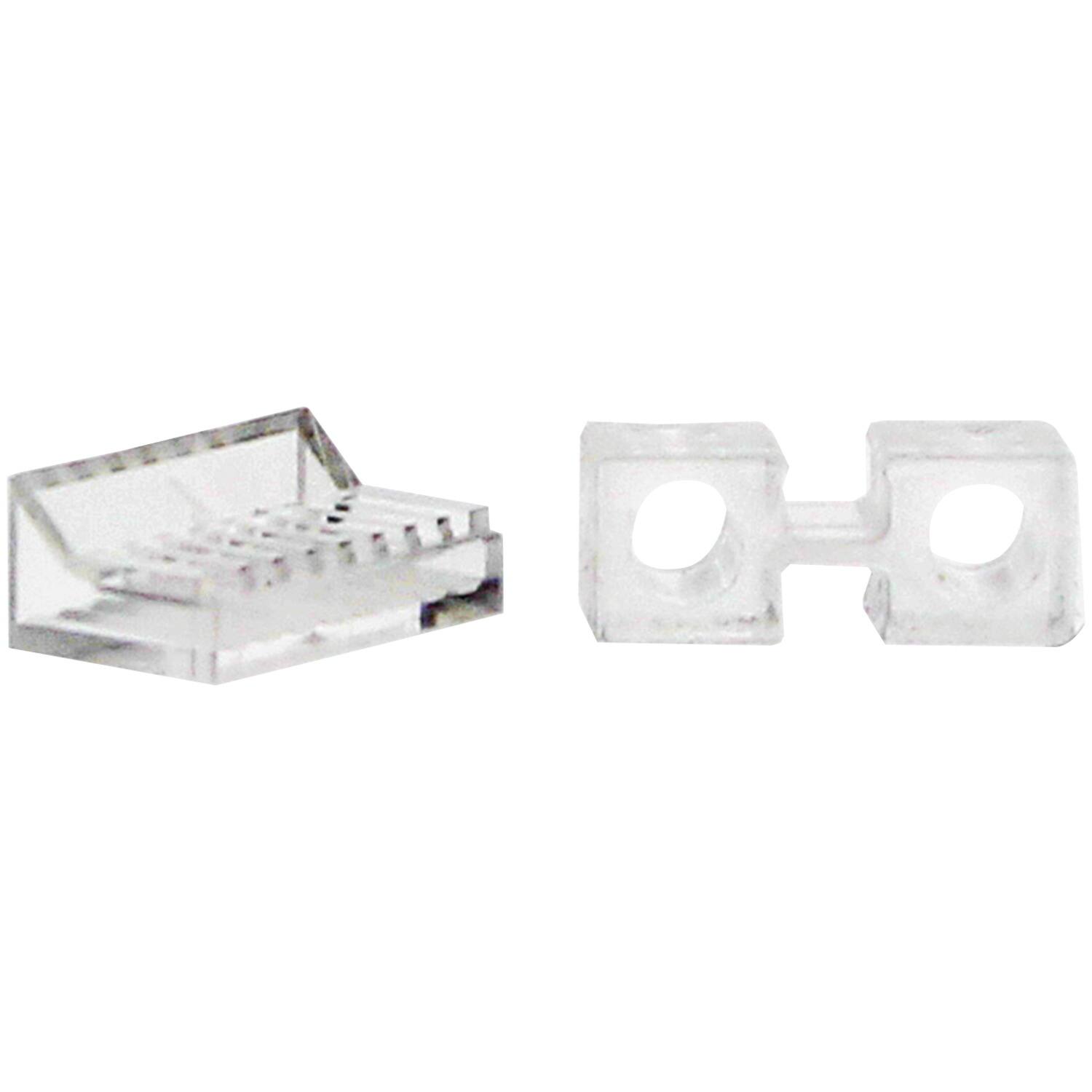 Alt View 6. IDEAL - CAT-6 RJ45 Mod Plug Card of 25 - Clear.