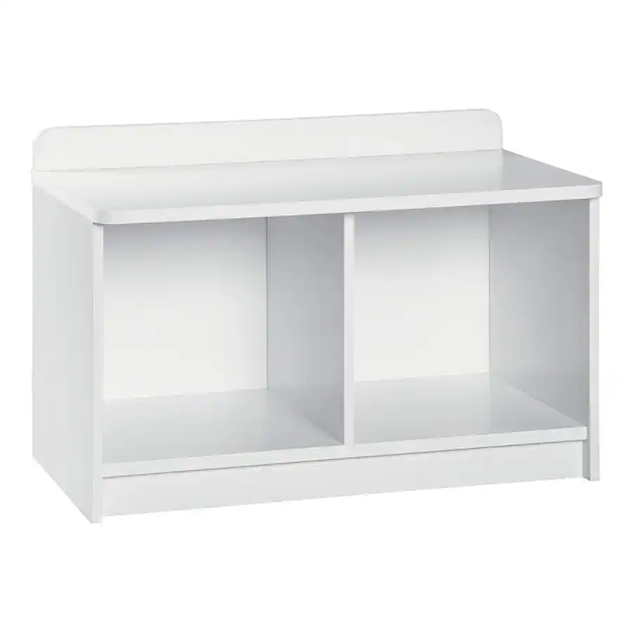 ClosetMaid Cubeical 149400 Heavy Duty Small Wood 2 Cube Storage Bench ...