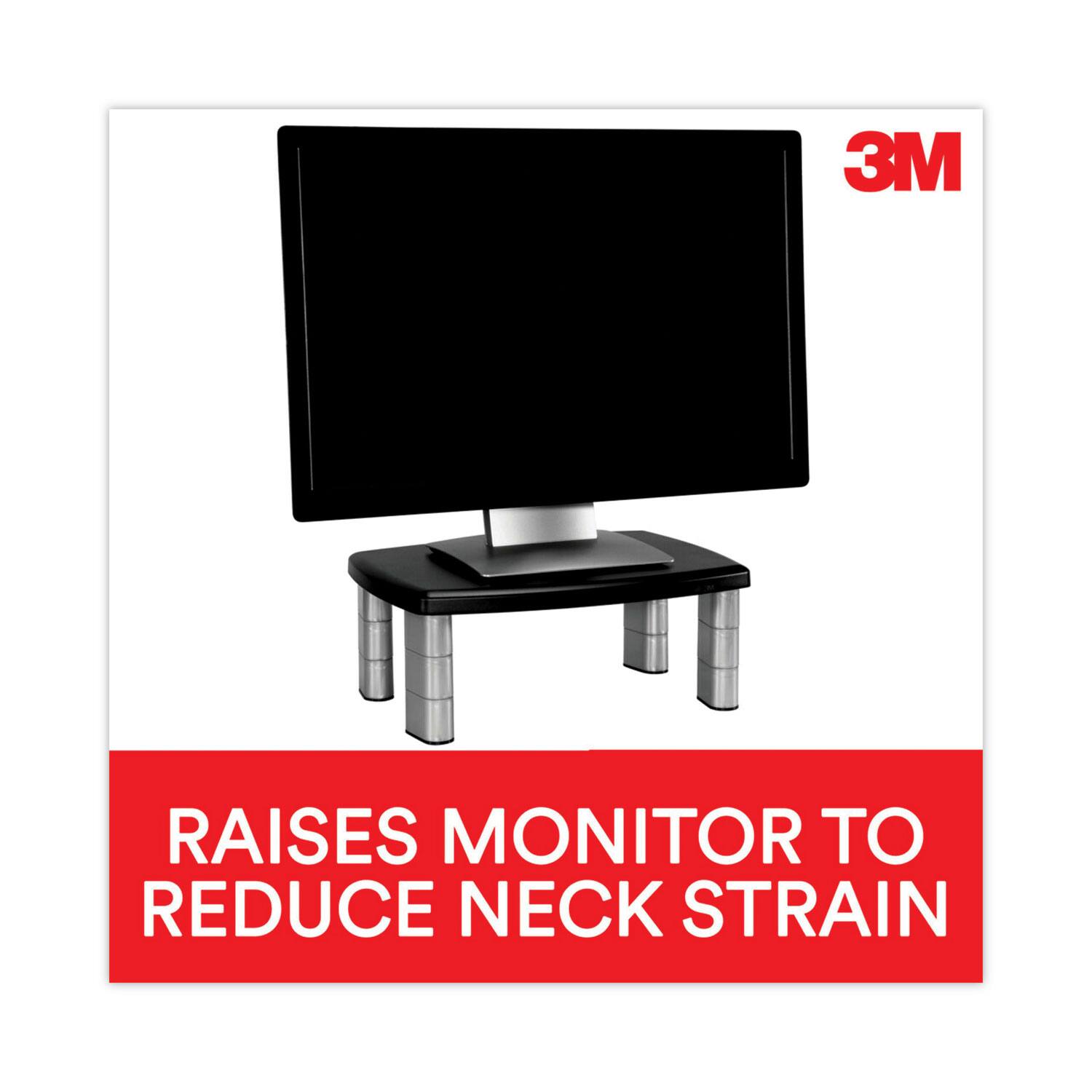 3M RAISES MONITOR TO REDUCE NECK STRAIN