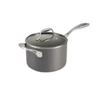 Tramontina - 4Qt Covered Sauce Pan - Gray - Angle_Zoom