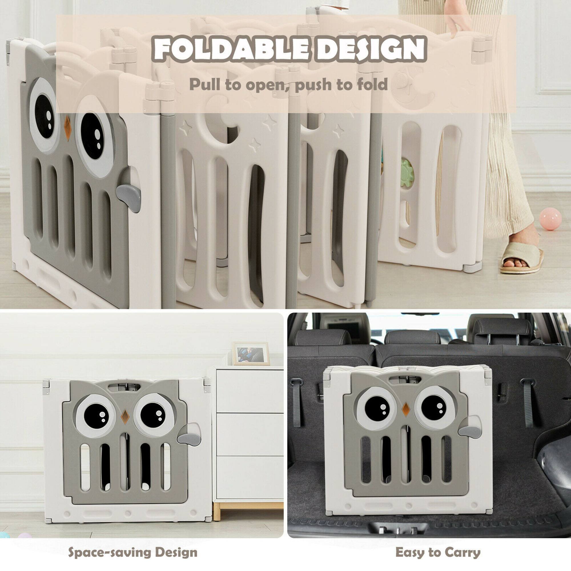 FOLDABLE DESIGN
Pull to open, push to fold

Space-saving Design
Easy to Carry