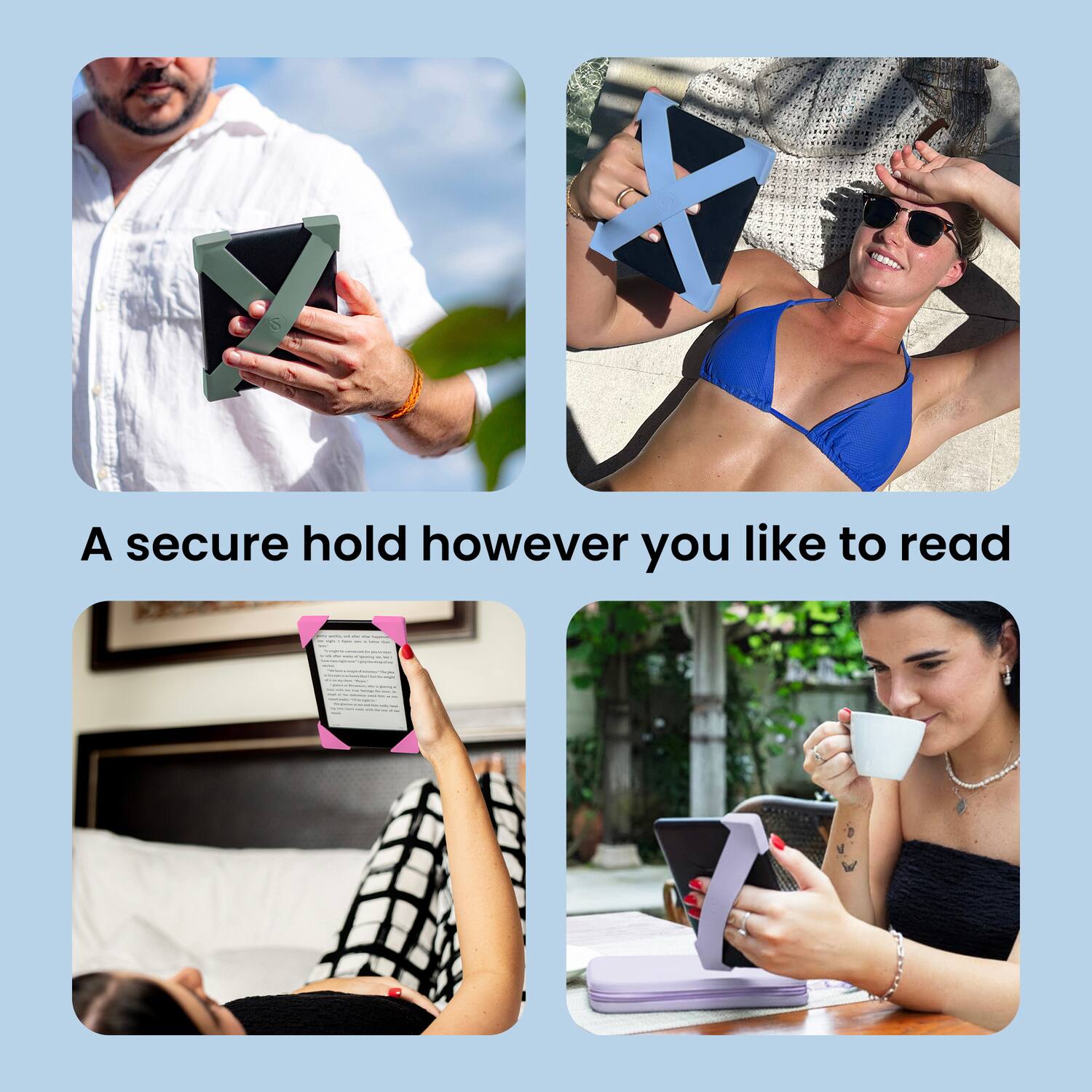 A secure hold however you like to read