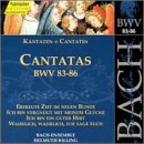Helmuth Rilling - Sacred Cantatas BWV 83-86  - COMPACT DISCS