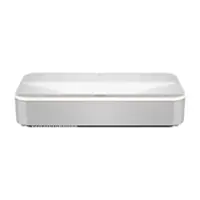 Epson QS100 4K PRO-UHD HDR 4,500 Lumen 3LCD Ultra Short Throw Laser Projector - White - Front_Zoom