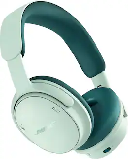 Bose - QuietComfort Headphones (2nd Gen) - Wireless, Over Ear, Active Noise Cancelling, Immersive Audio, USB-C Charging - Dewdrop Mint