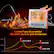 Set Meat Temp Alarm and Set BBQ HI&LO Alarm for your Grill/Smoker. 572F 300F 14F Grill Food Hi:251F~572F Meat Temp LO:32F~250F