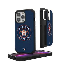 Keyscaper - MLB - Houston Astros iPhone Solid Design Rugged Case - 15 - Multicolor