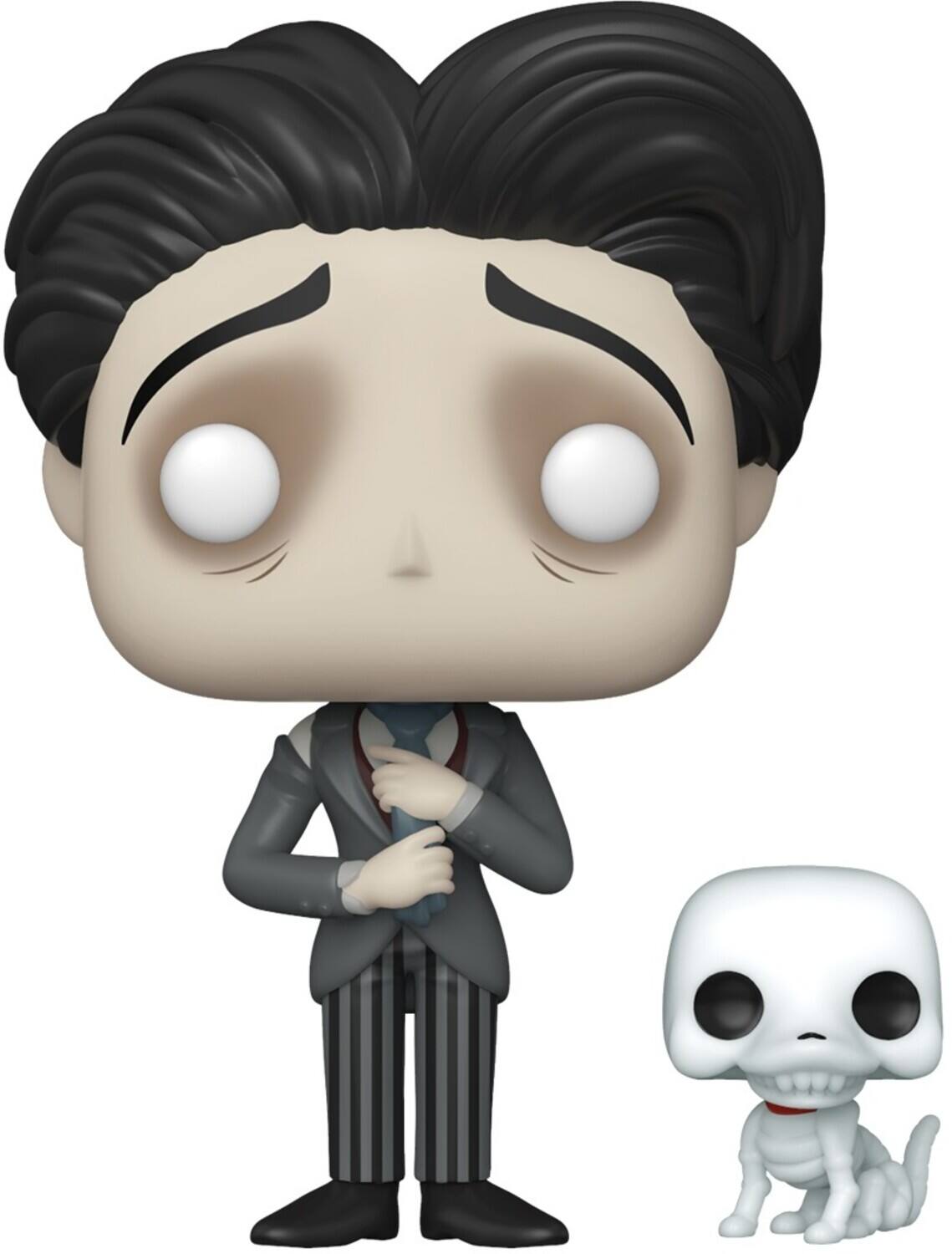 Front. Funko - FUNKO POP! MOVIES: Corpse Bride - Victor w/ Scraps   - Collectibles - Multicolor.