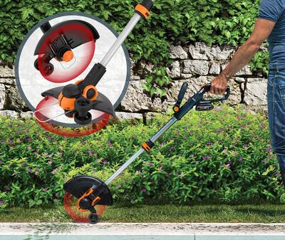 Cordless String Trimmer Worx Weed Eater Battery Charger WORX GT