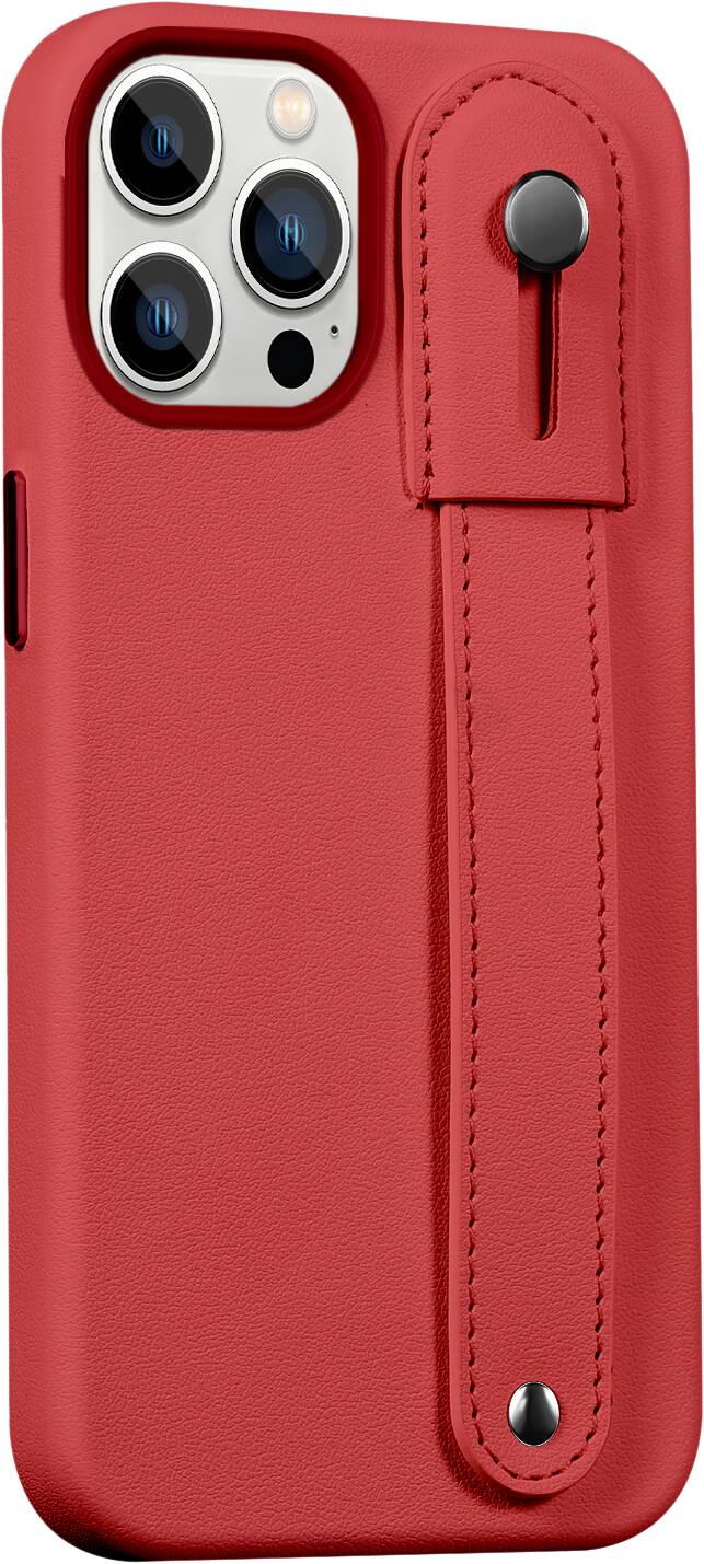 Alt View 11. SaharaCase - FingerGrip Series Case for Apple iPhone 14 Pro - Red.