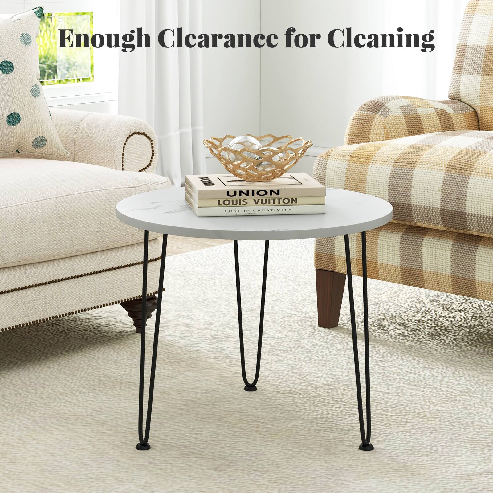 Enough Clearance for Cleaning