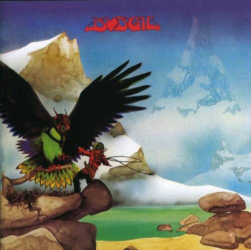 Front. Budgie - Never Turn Your Back on a Friend   - COMPACT DISCS.