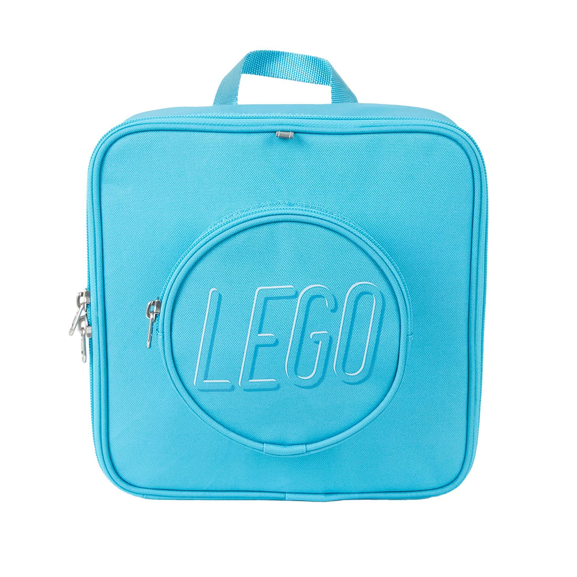 Front. LEGO - LEGO Small Brick Backpack - Medium Azur.