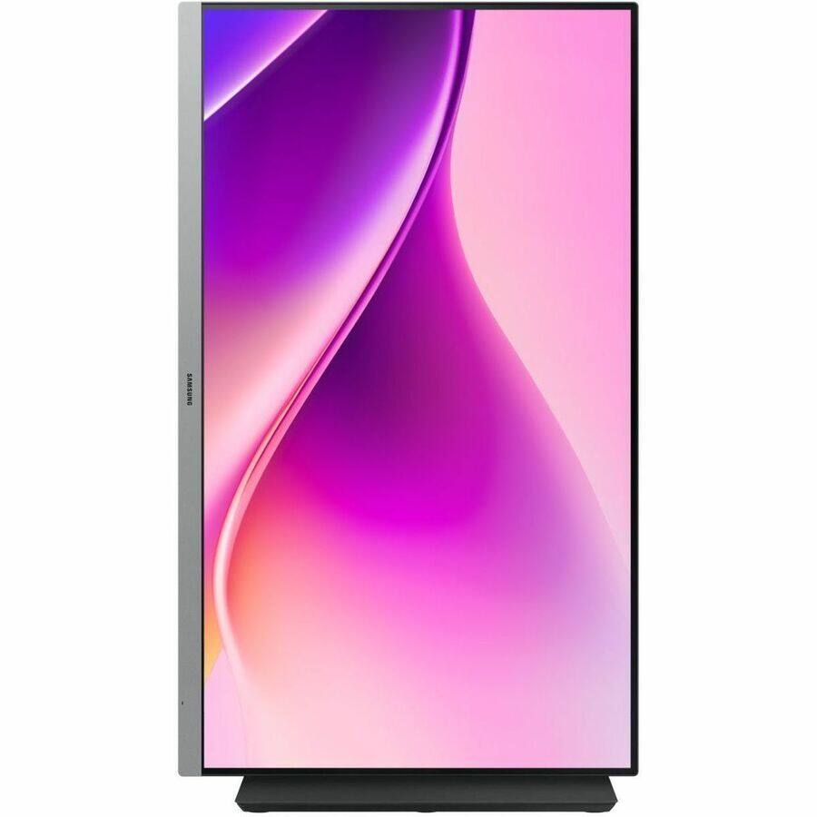 Alt View 2. Samsung - 27IN, 16:9, IPS PANEL, 100HZ, 1920X1080 - Black.