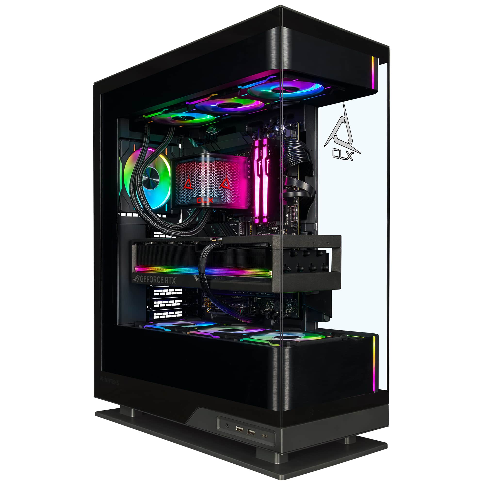 CLX Ra Gaming Desktop AMD Ryzen 9 9950X3D w/Tryx Panorama 96GB