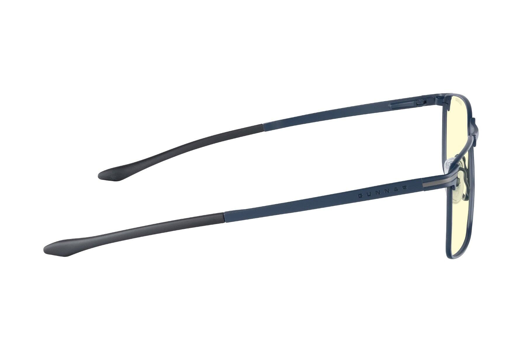 Alt View 7. GUNNAR - GUNNAR Computer Glasses  -  Mendocino, Midnight Blue, Amber Lens - Blue Light Blocking, Relieve Dry Eye, Anti Glare - Midnight Blue.