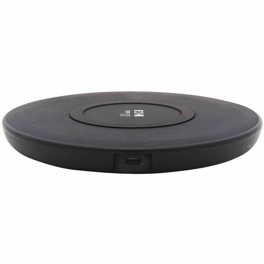 Alt View 1. Tripp Lite - Eaton Tripp Lite Series 10W Wireless Fast-Charging Pad, Black - 5 V DC Input - 5 V DC, 9 V DC Output - Input connectors: - Black.