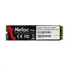 Netac - N930E PRO 128GB M.2 NVMe PCIe 3.0 SSD, Up to 1590MB/s Read, TLC NAND
