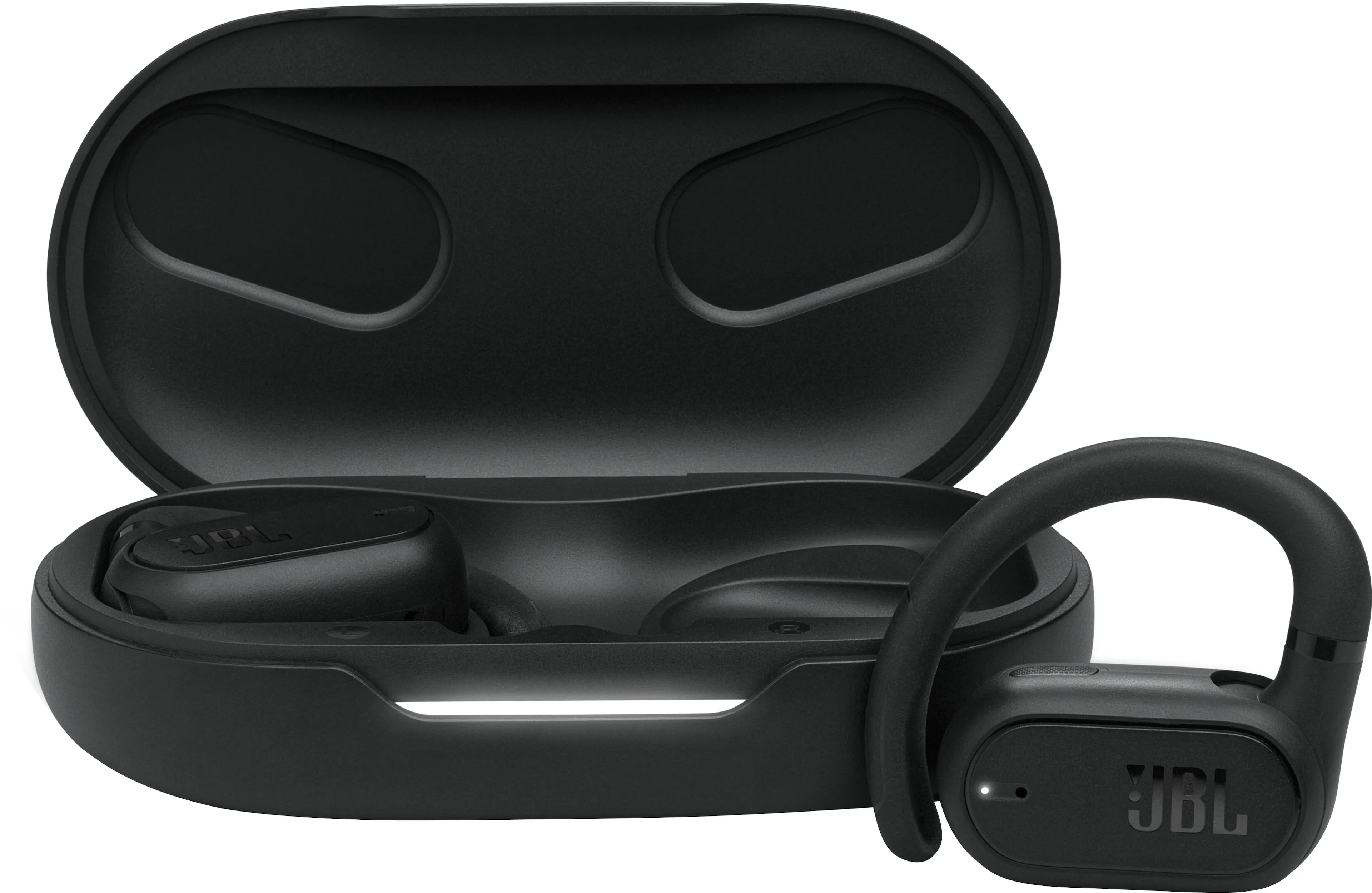 JBL - SoundGear Sense Hybrid Open-Ear headphones with detachable neckband - 2024 - Black