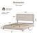 Dimension
Size: Queen
Weight Capacity: Max to 800lbs
Mattress: 8-14"
61.8"
22.4"
79.9"
44.9"
10.2"
81.7"
60"