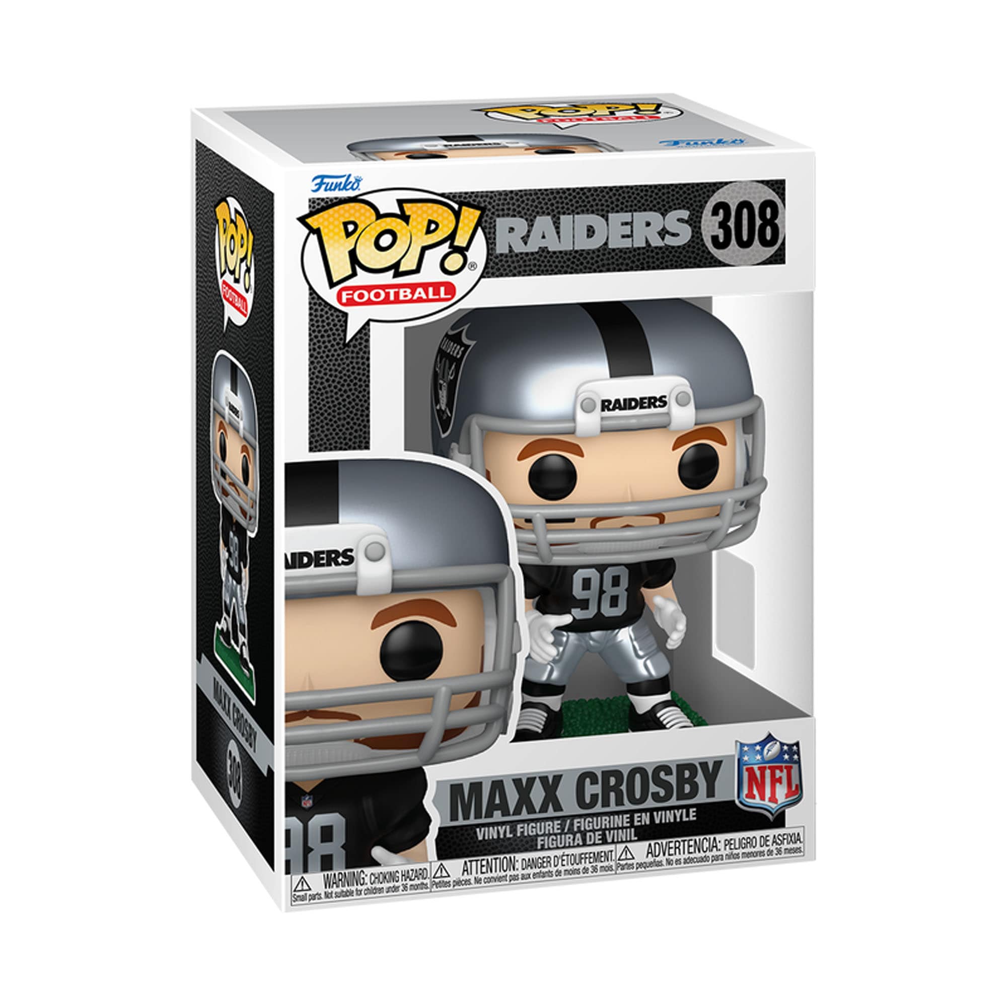Funko - Maxx Crosby Las Vegas Raiders Pop! Vinyl Figure - Multicolor
