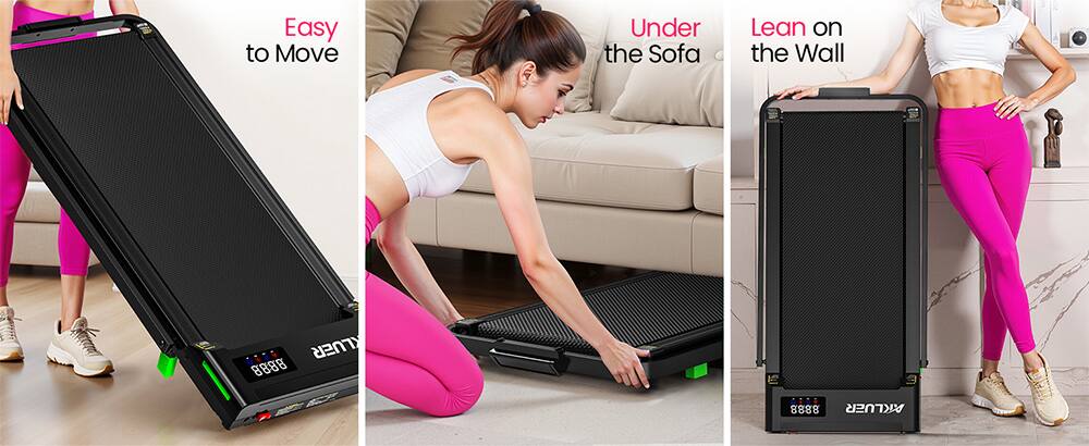 Easy to Move Under the Sofa Lean on the Wall  
KULUER 8888 .... 8888 AKULUER