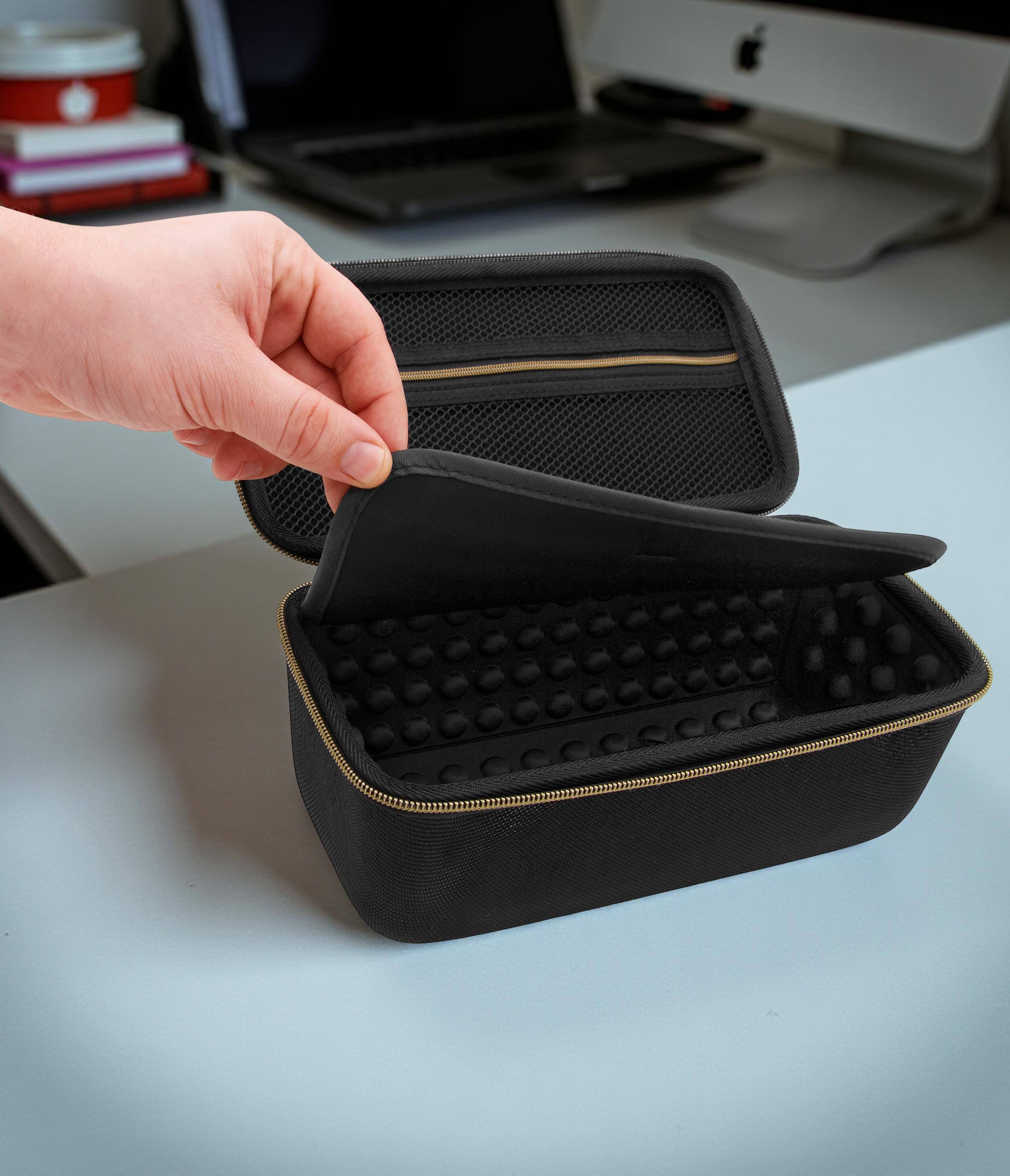 Alt View 5. CASEMATIX - Microphone Case For Podcast Mics and Condenser Mics Compatible with Rode, Blue, Shure and More Podcasting Accessories.