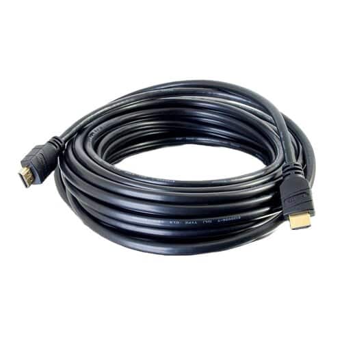 C2G - 757120413684 75 Feet High Speed HDMI Cable - In-Wall CL3-Rated - Black