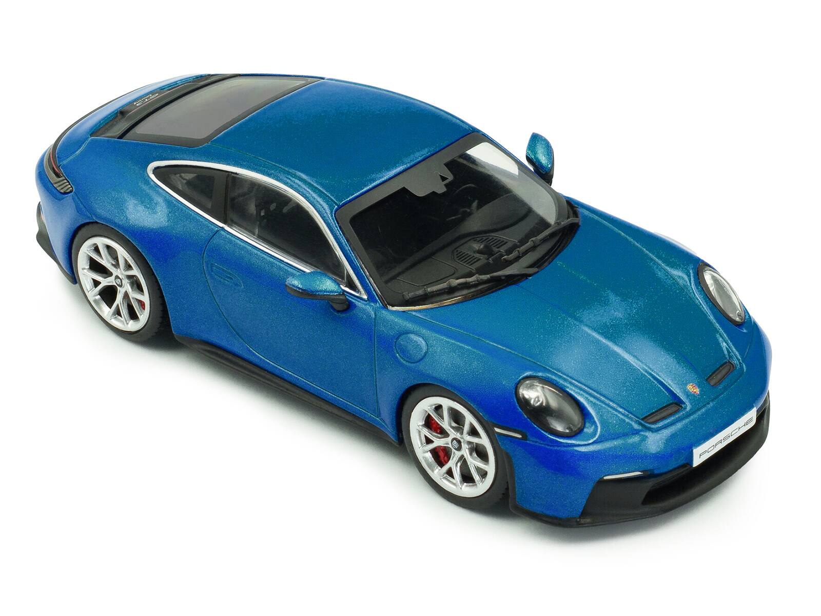 Alt View 5. Solido - 2023 Porsche 911 (992) GT3 Touring South Sea Blue Metallic 1/43 Diecast Model Car by Solido.