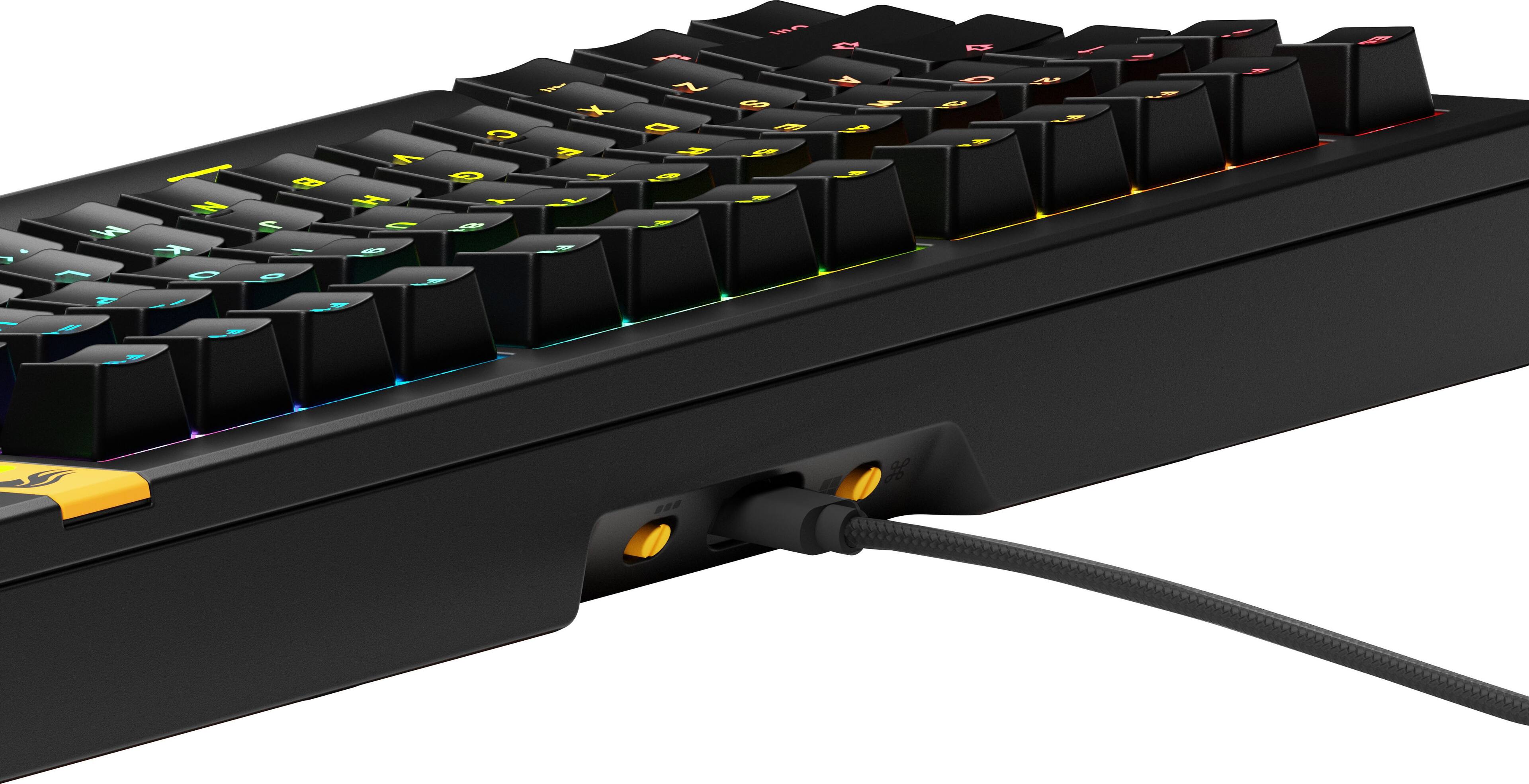 Alt View 24. Glorious - GMMK 3 HE 75% Wired Hall-Effect Linear Switch Gaming Keyboard with Rapid Trigger and Adjustable Actuation - Black.