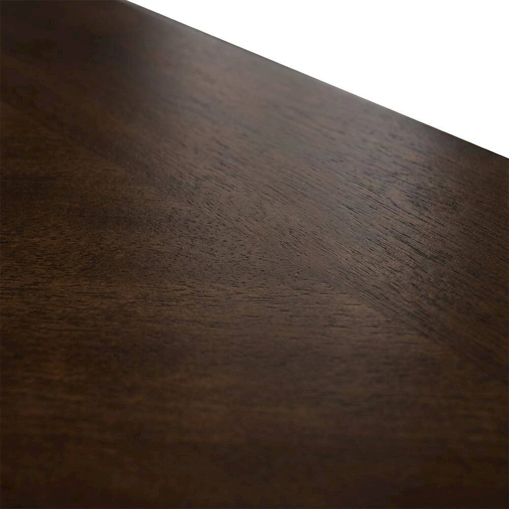Alt View 4. Starlight Canyon Home - Solid Wood Drop Leaf Dining Table with 2 Chairs in Warm Brown - Brown.
