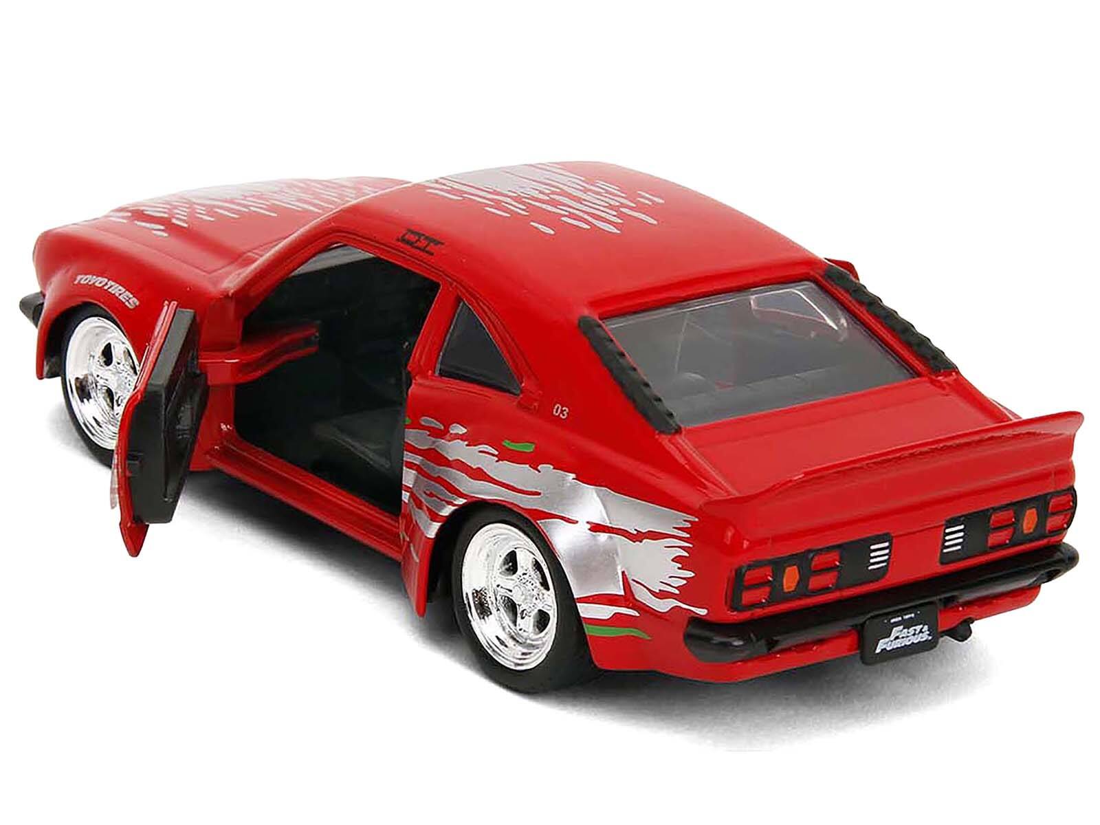 1974 Mazda RX 3 Red with Graphics 